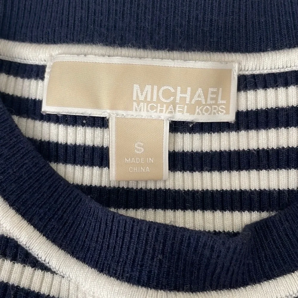 EUC Michael Kors Striped Top Size Small
